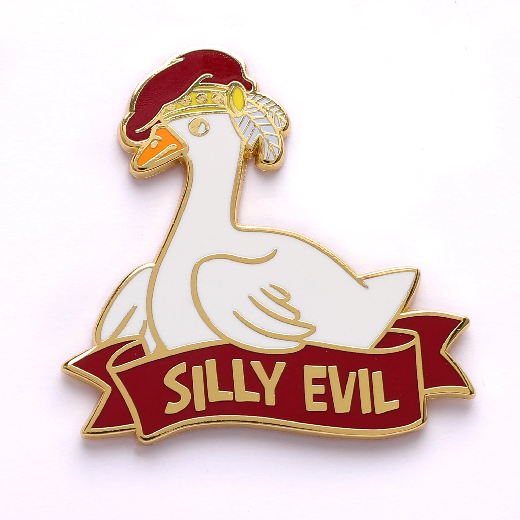 Enamel Pin: Silly Evil | Game Grid - Logan