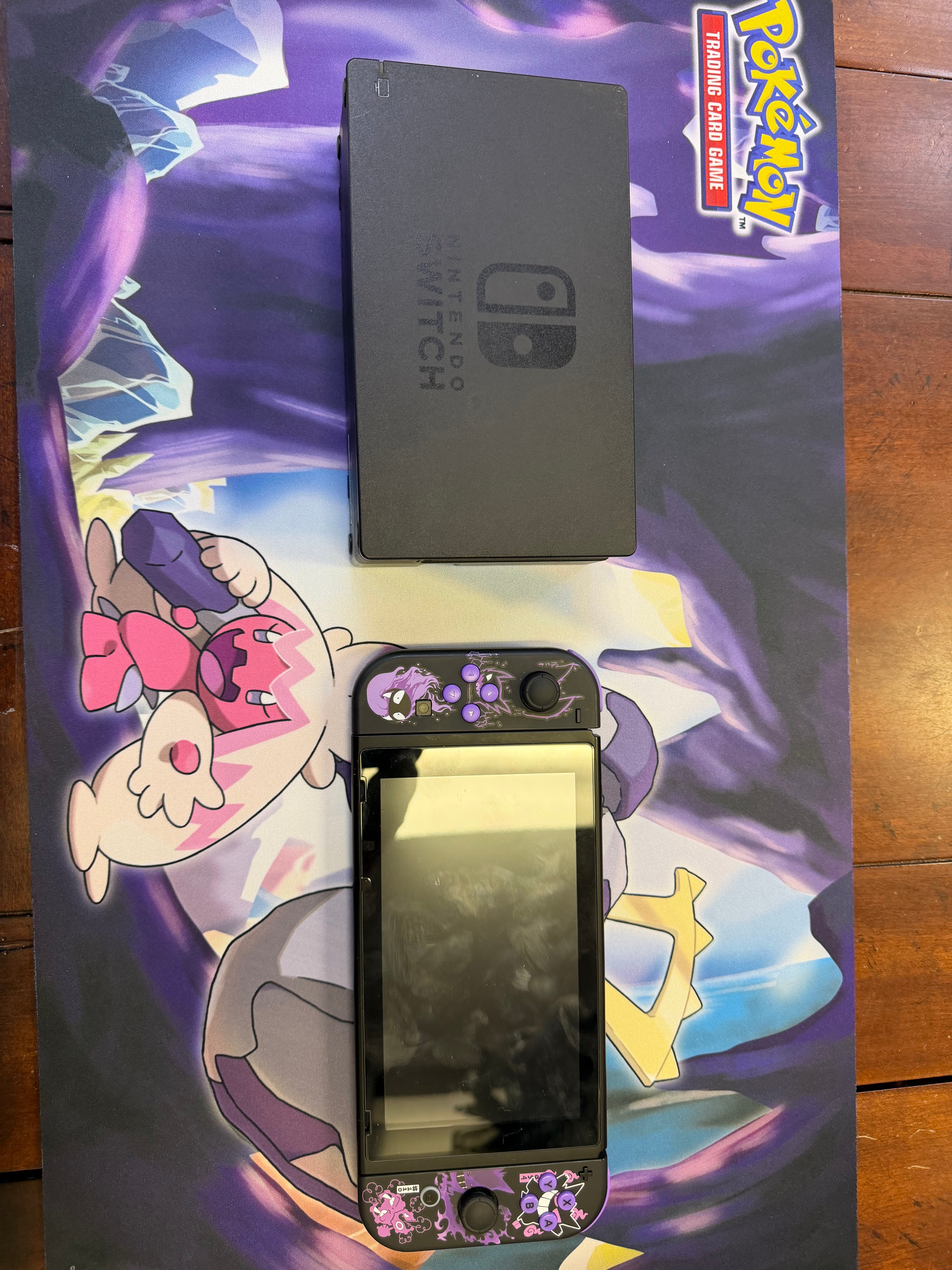 Nintendo Switch with Custom Gengar Joy-Con Pair | Game Grid - Logan