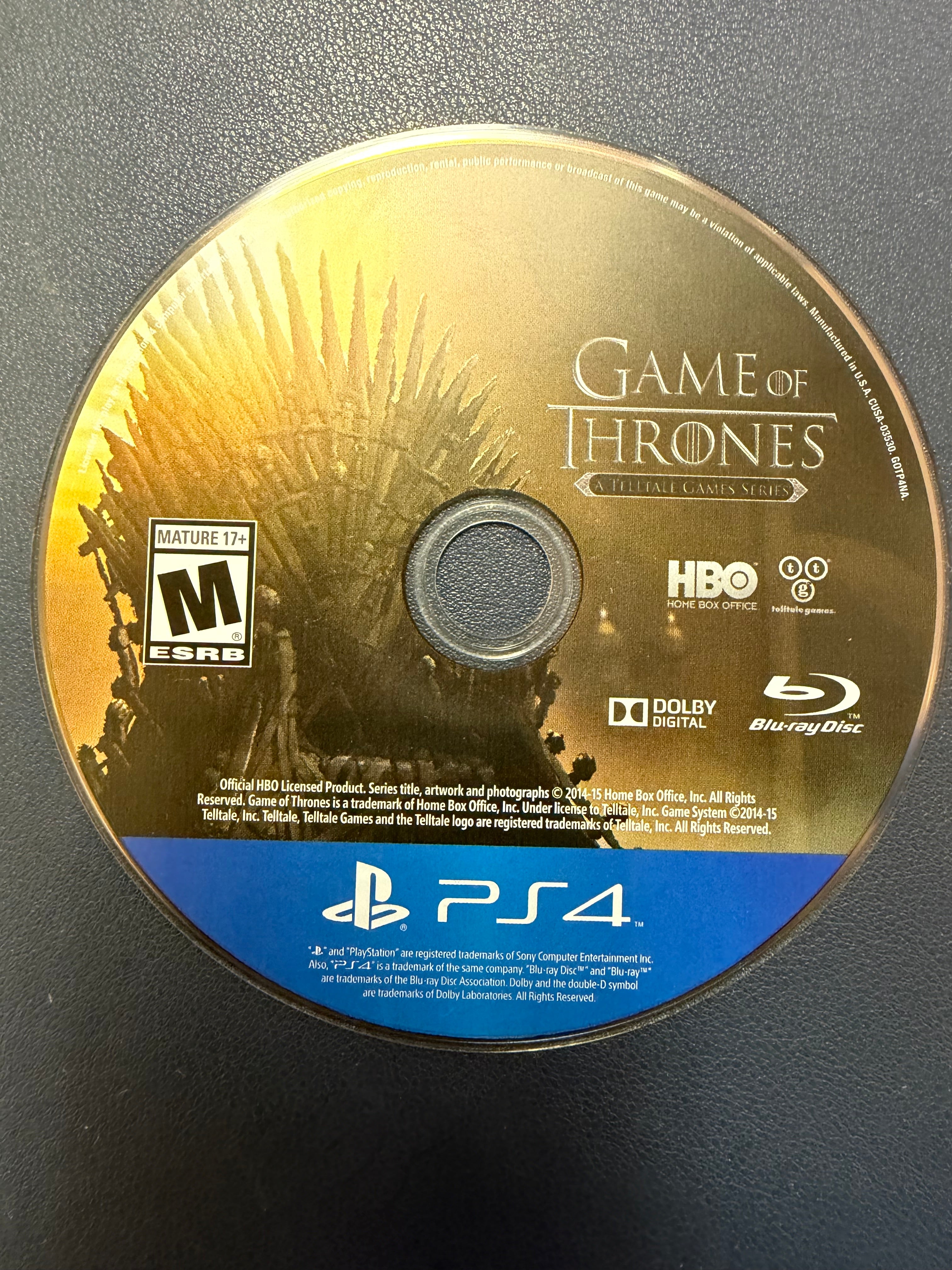 Game of Thrones (Pre-owned/PS4) | Game Grid - Logan