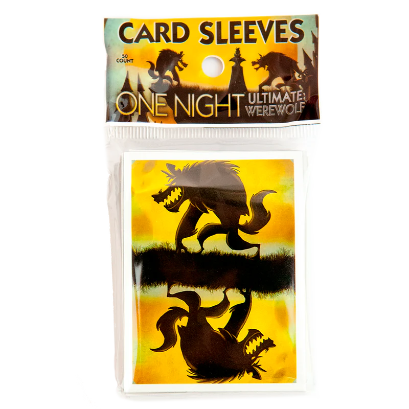 Board Game Sleeves: One Night Werewolf - "Standard American" 57 X 89mm (50) | Game Grid - Logan
