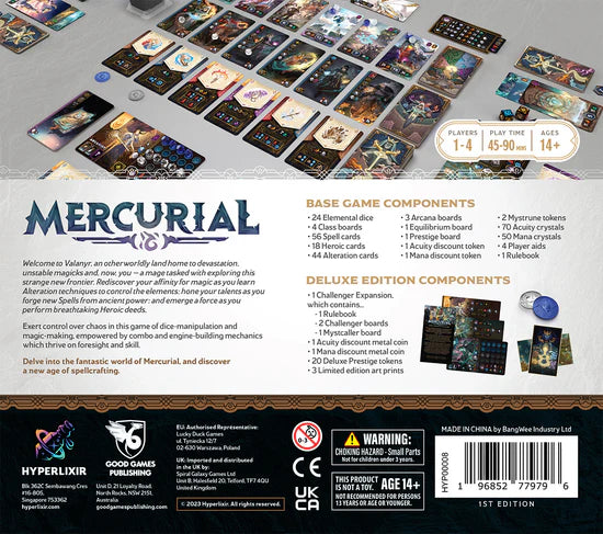 Mercurial: Deluxe Edition | Game Grid - Logan