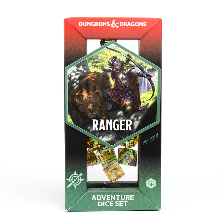 D&D Dice Set: Ranger - Green | Game Grid - Logan