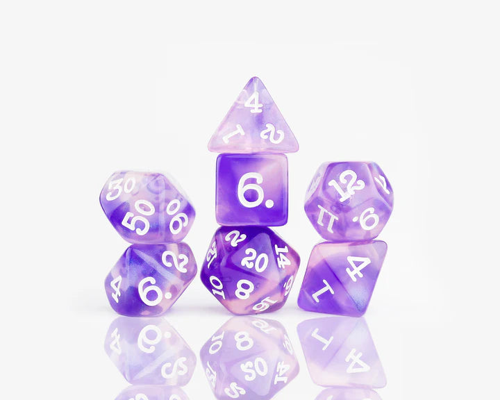 Sirius Dice RPG Set: Purple Glaze | Game Grid - Logan