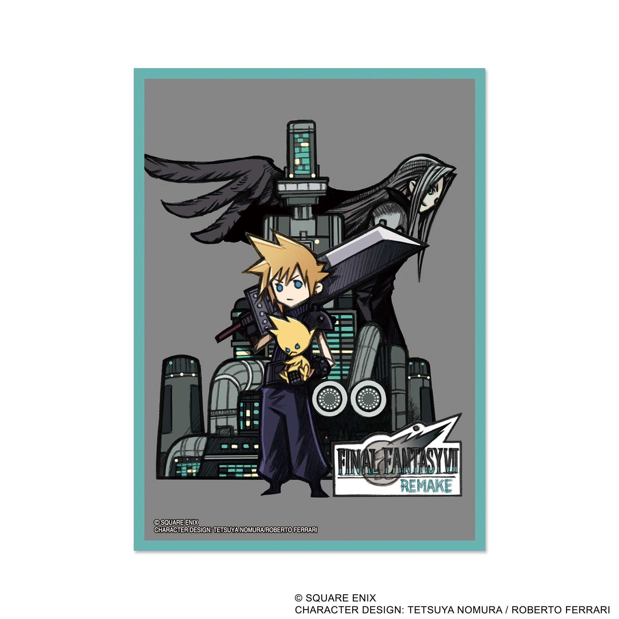 Final Fantasy Card Sleeves: Cloud (100ct) | Game Grid - Logan