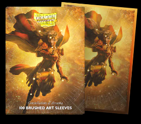 Dragon Shield Brushed Art Sleeves: Alaria (100) | Game Grid - Logan