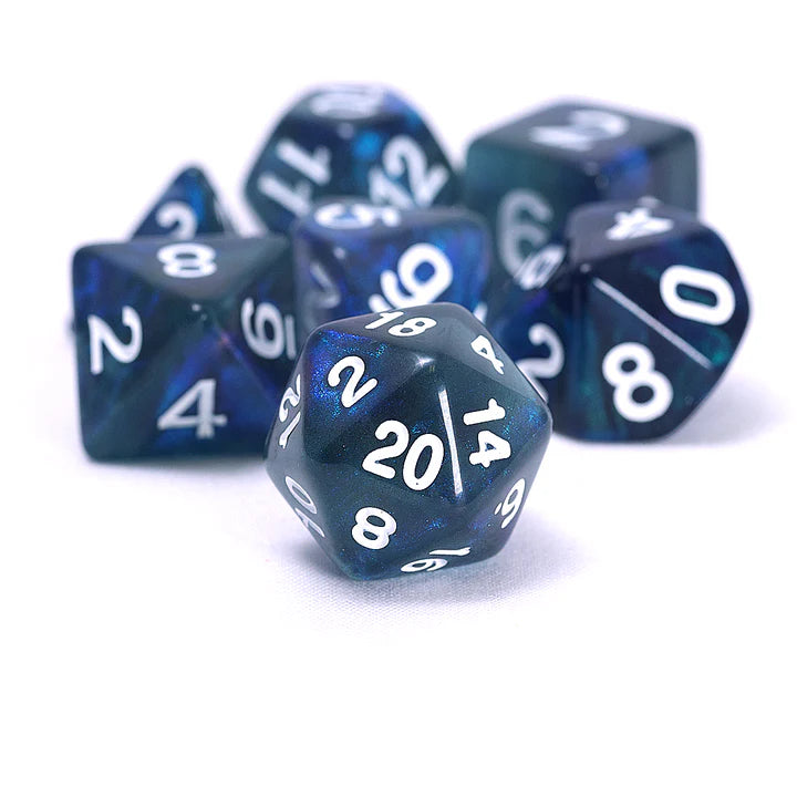 Sirius Dice: Treasure - Sapphire RPG Dice Set | Game Grid - Logan