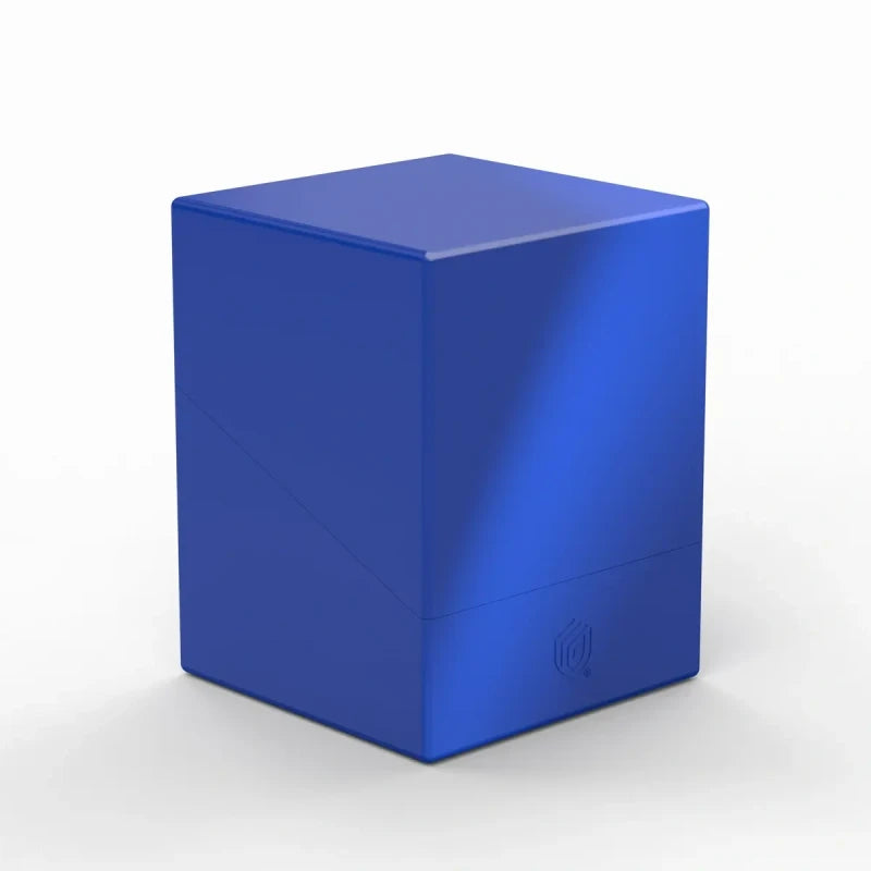 Boulder 100+ Deck Box: Solid Blue | Game Grid - Logan