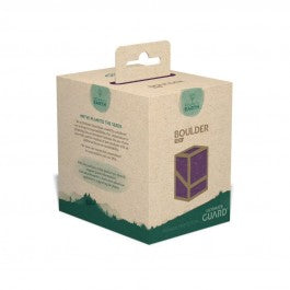 Boulder: 133+ Deck Box - Purple | Game Grid - Logan