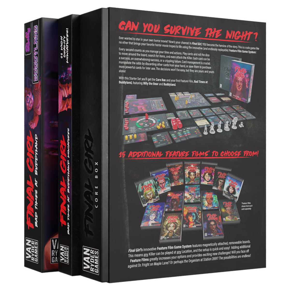 Final Girl: Starter Set - Bad Times at Buddyland | Game Grid - Logan