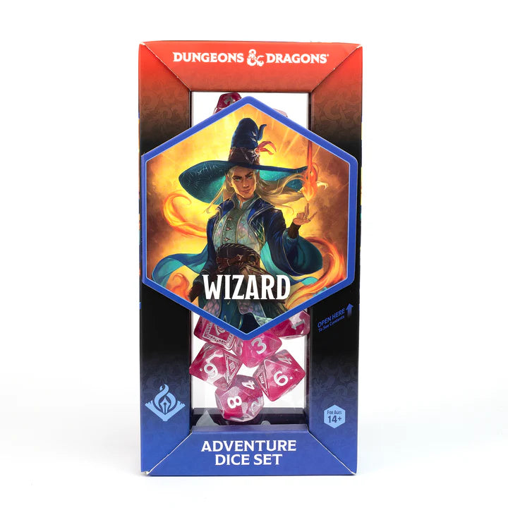 D&D Dice Set: Wizard - Fuchsia | Game Grid - Logan