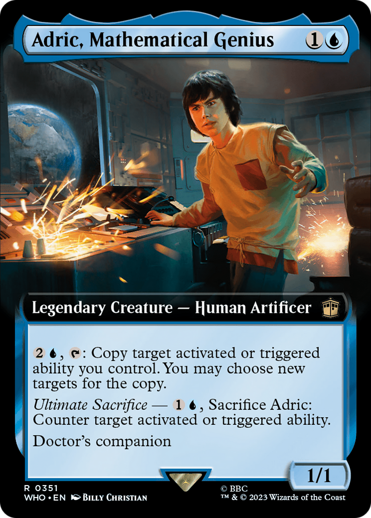 Adric, Mathematical Genius (Extended Art) [Doctor Who] | Game Grid - Logan