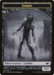 Zombie (007) // Myr (019) Double-Sided Token [Modern Horizons Tokens] | Game Grid - Logan