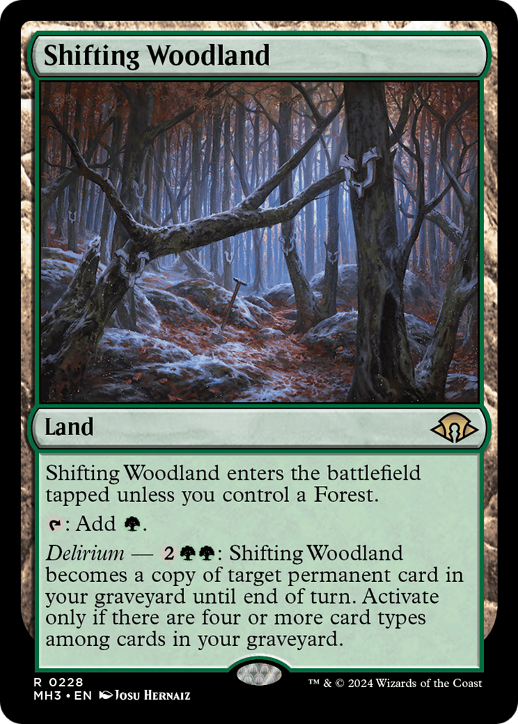 Shifting Woodland [Modern Horizons 3] | Game Grid - Logan