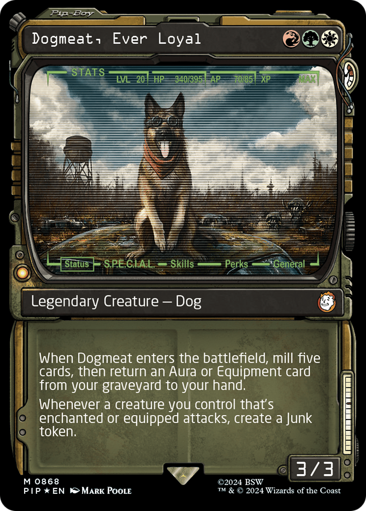 Dogmeat, Ever Loyal (Showcase) (Surge Foil) [Fallout] | Game Grid - Logan