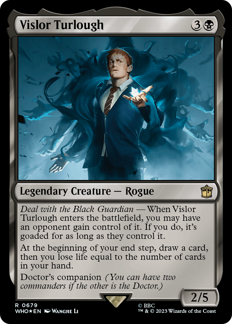 Vislor Turlough (Surge Foil) [Doctor Who] | Game Grid - Logan