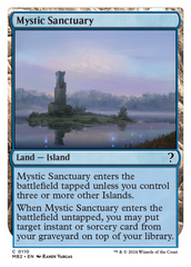 Mystic Sanctuary (White Border) [Mystery Booster 2] | Game Grid - Logan