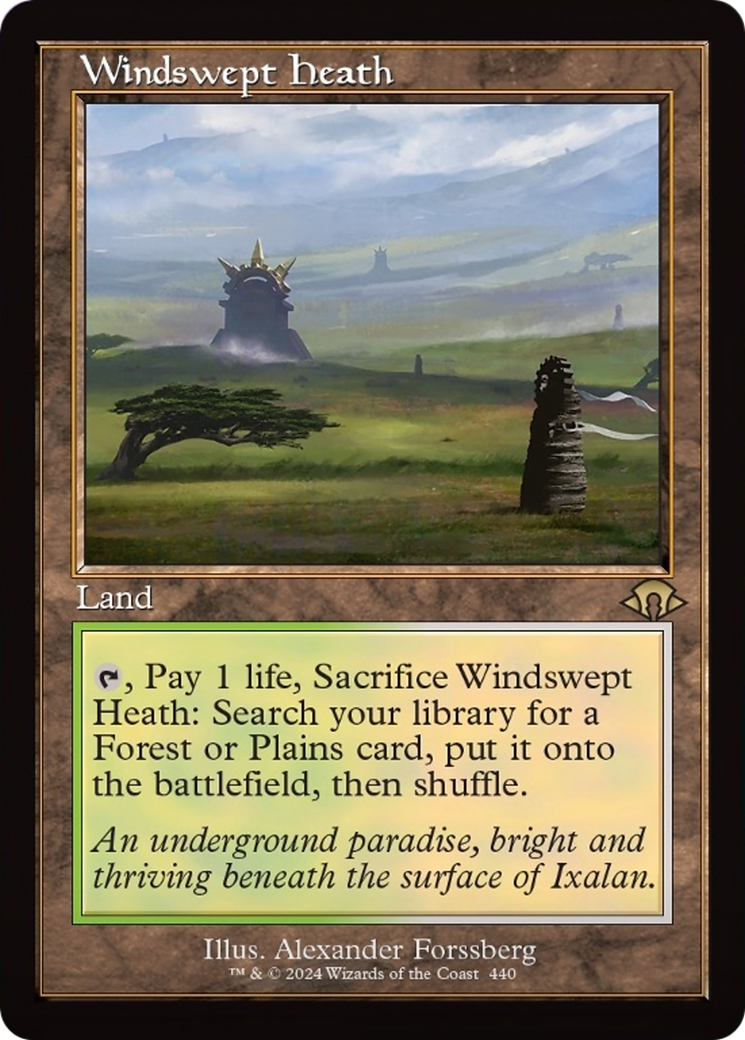 Windswept Heath (Retro) [Modern Horizons 3] | Game Grid - Logan