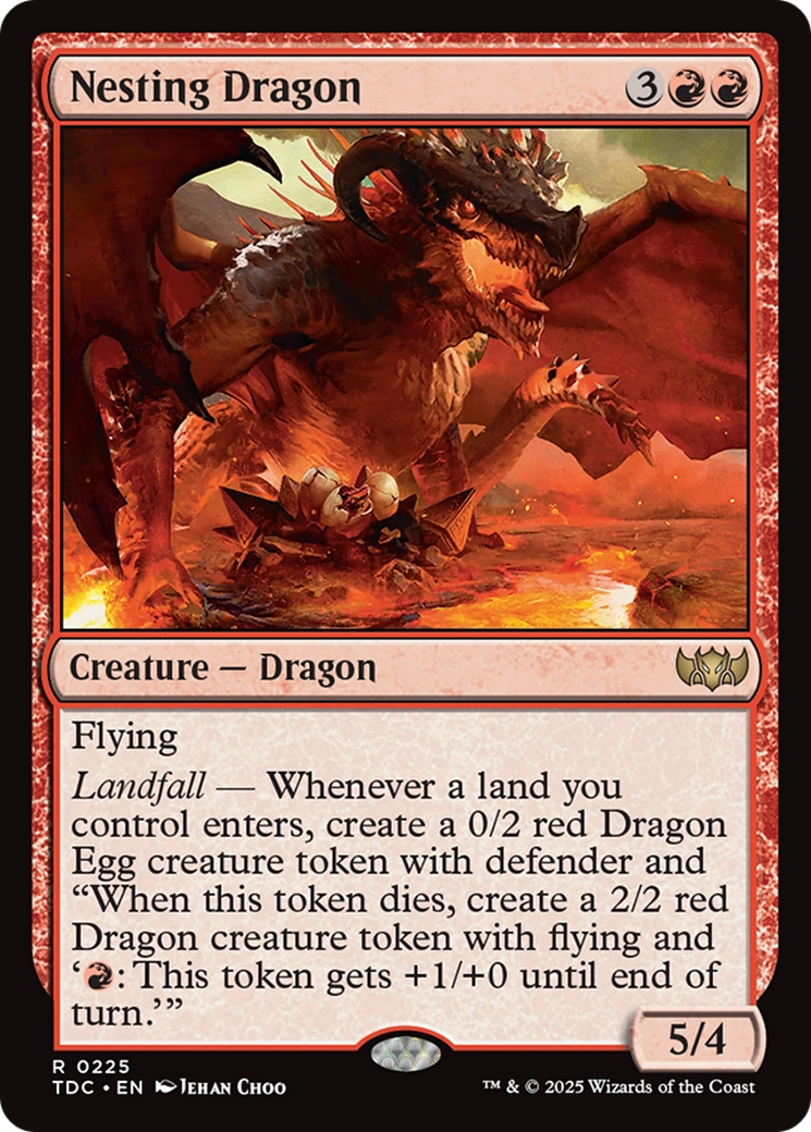 Nesting Dragon [Tarkir: Dragonstorm Commander] | Game Grid - Logan