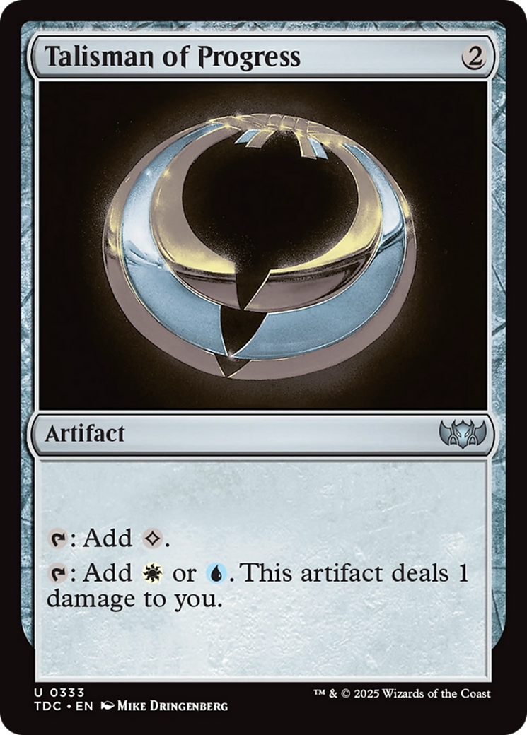 Talisman of Progress [Tarkir: Dragonstorm Commander] | Game Grid - Logan