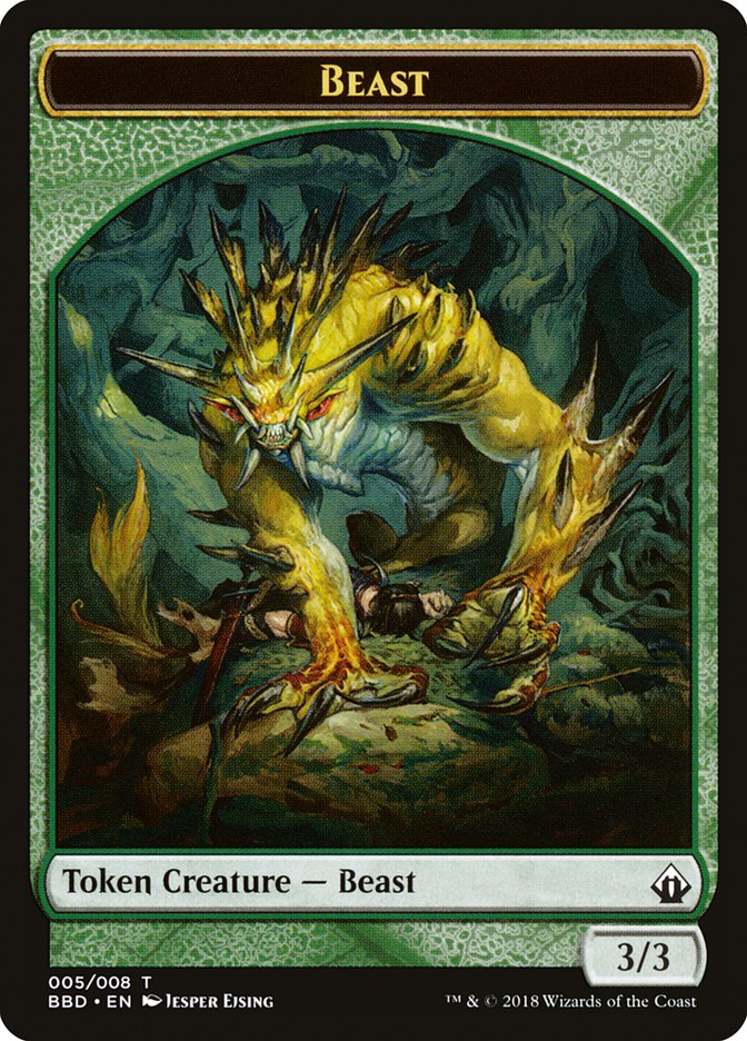 Beast Token [Battlebond Tokens] | Game Grid - Logan