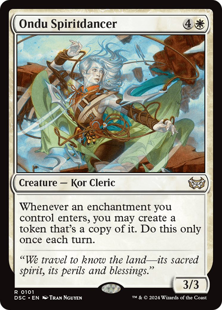 Ondu Spiritdancer [Duskmourn: House of Horror Commander] | Game Grid - Logan