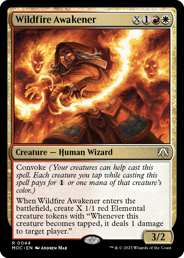 Wildfire Awakener [March of the Machine Commander] | Game Grid - Logan