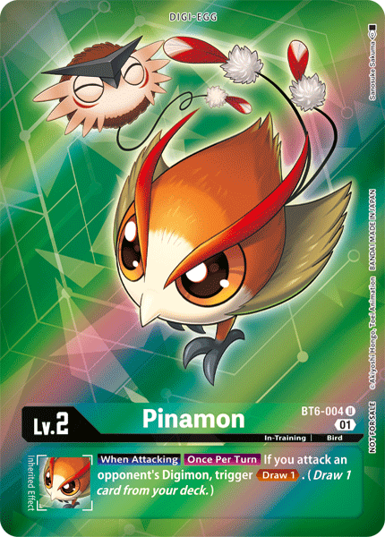 Pinamon [BT6-004] (Alternative Art - Box Topper) [Double Diamond] | Game Grid - Logan
