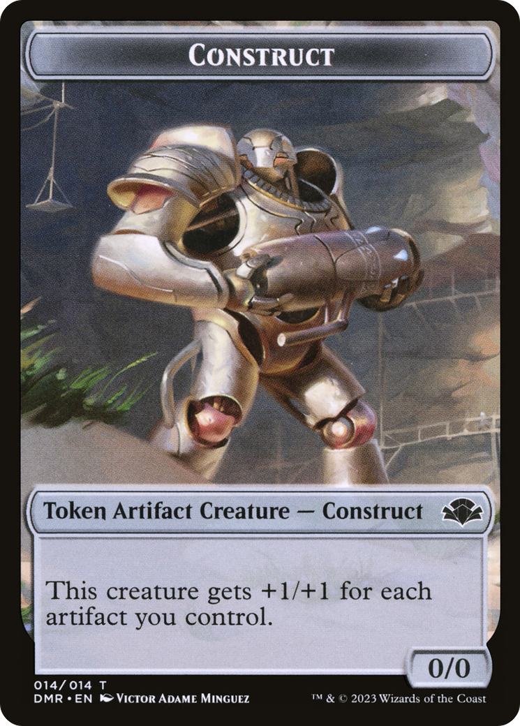 Construct Token [Dominaria Remastered Tokens] | Game Grid - Logan