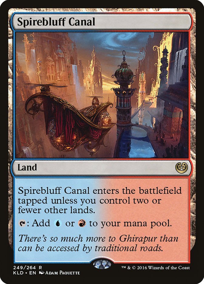 Spirebluff Canal [Kaladesh] | Game Grid - Logan