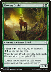 Krosan Druid [Mystery Booster] | Game Grid - Logan