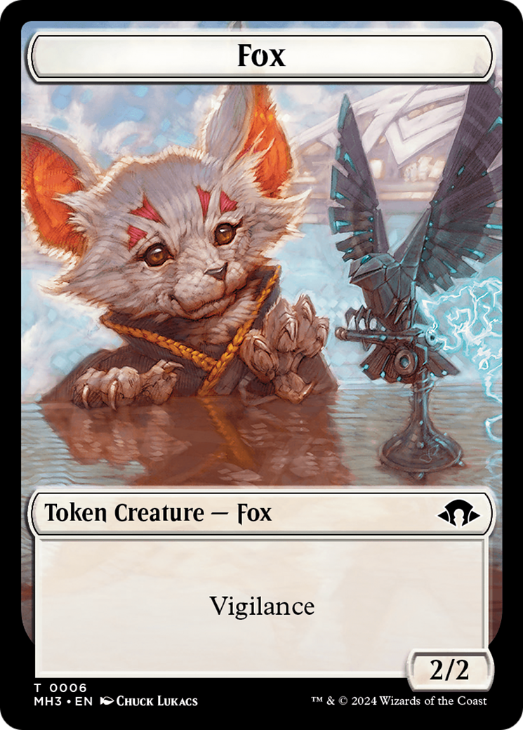 Servo // Fox Double-Sided Token [Modern Horizons 3 Tokens] | Game Grid - Logan