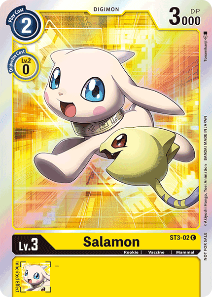 Salamon [ST3-02] (Event Pack) [Starter Deck: Heaven's Yellow Promos] | Game Grid - Logan