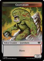 Thopter // Graveborn Double-Sided Token [Commander Masters Tokens] | Game Grid - Logan