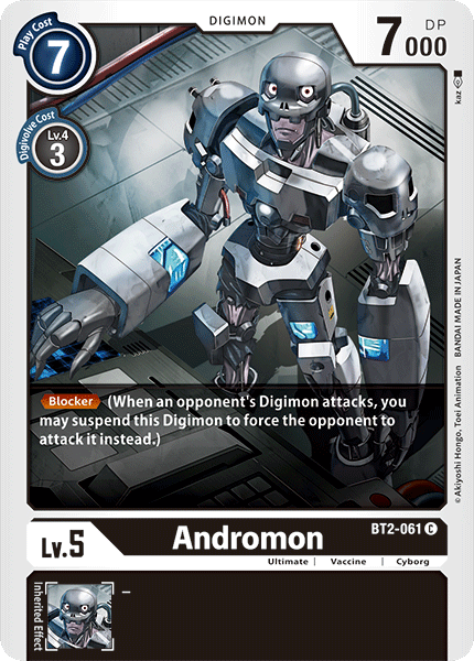 Andromon [BT2-061] [Release Special Booster Ver.1.0] | Game Grid - Logan