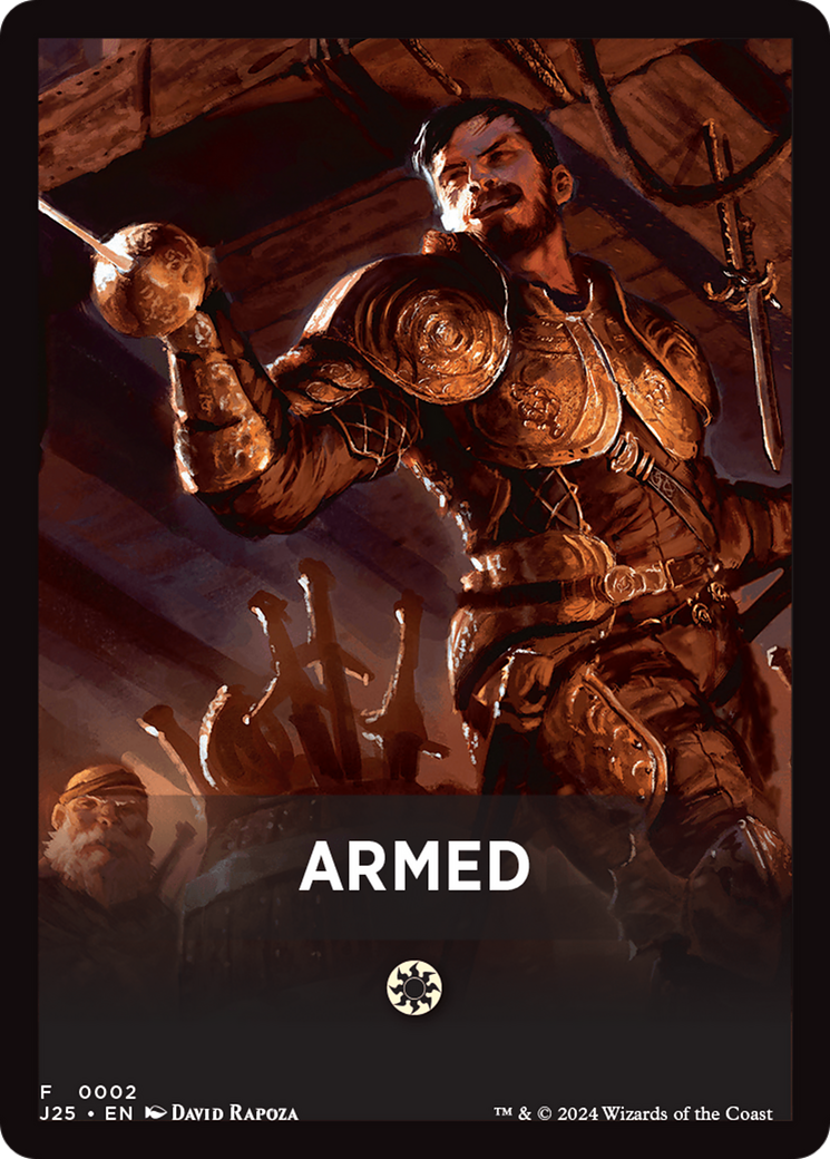 Armed Theme Card [Foundations Jumpstart Front Cards] | Game Grid - Logan