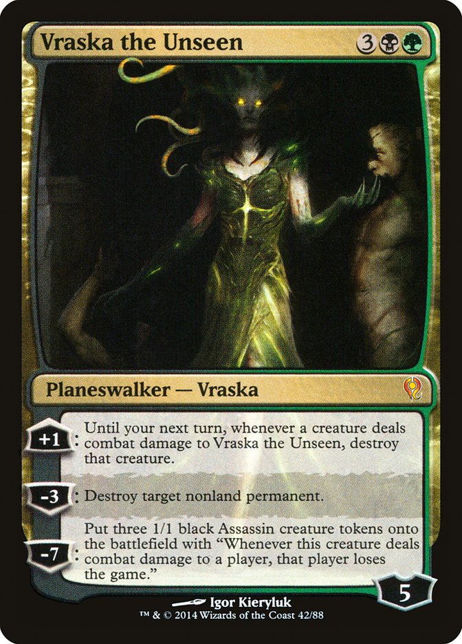 Vraska the Unseen [Duel Decks: Jace vs. Vraska] | Game Grid - Logan