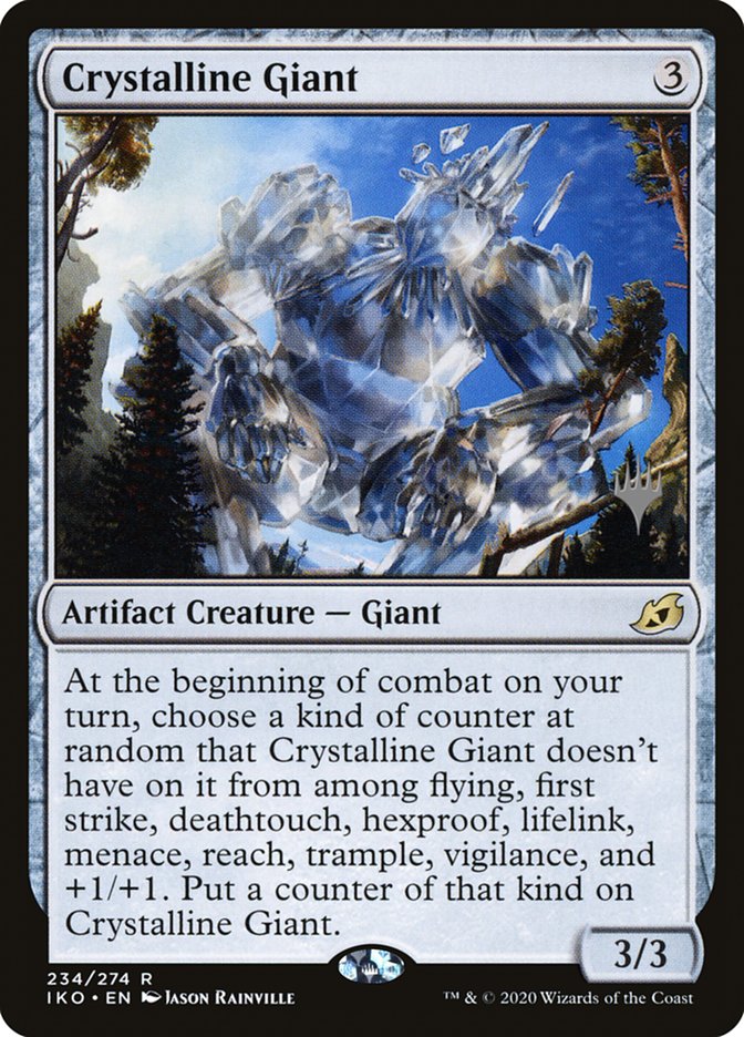 Crystalline Giant (Promo Pack) [Ikoria: Lair of Behemoths Promos] | Game Grid - Logan