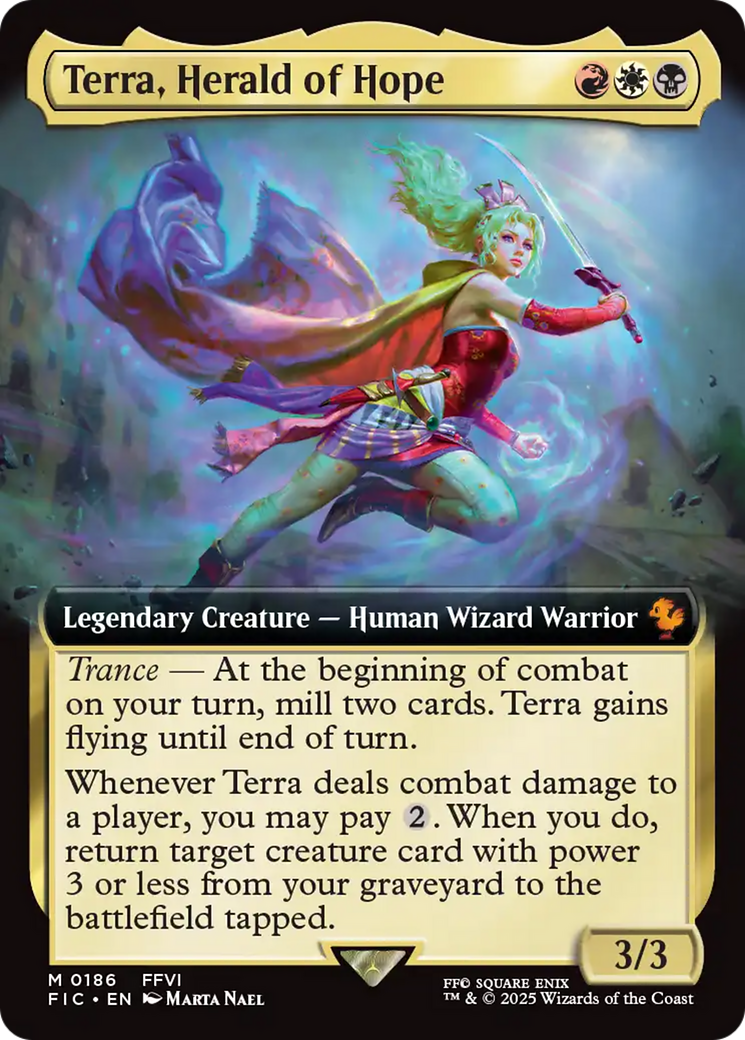 Terra, Herald of Hope (Extended Art) [FINAL FANTASY Commander] | Game Grid - Logan
