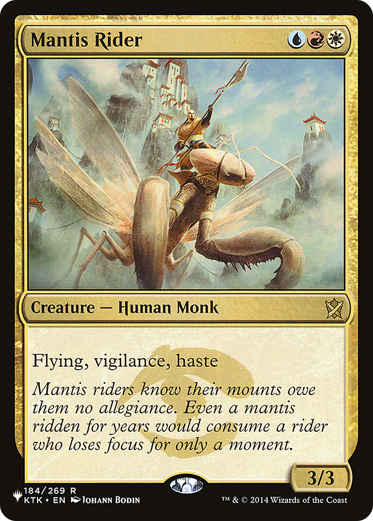 Mantis Rider [The List Reprints] | Game Grid - Logan