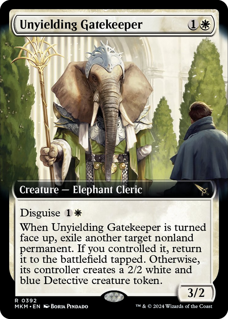 Unyielding Gatekeeper (Extended Art) [Murders at Karlov Manor] | Game Grid - Logan