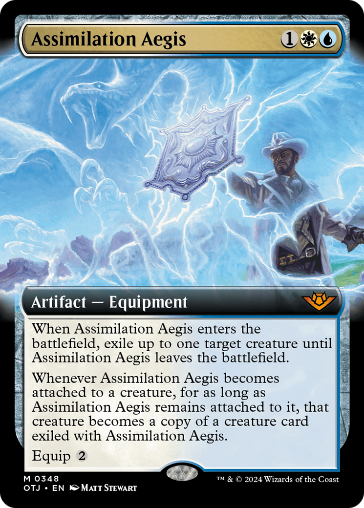 Assimilation Aegis (Extended Art) [Outlaws of Thunder Junction] | Game Grid - Logan