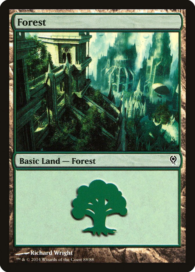 Forest (88) [Duel Decks: Jace vs. Vraska] | Game Grid - Logan