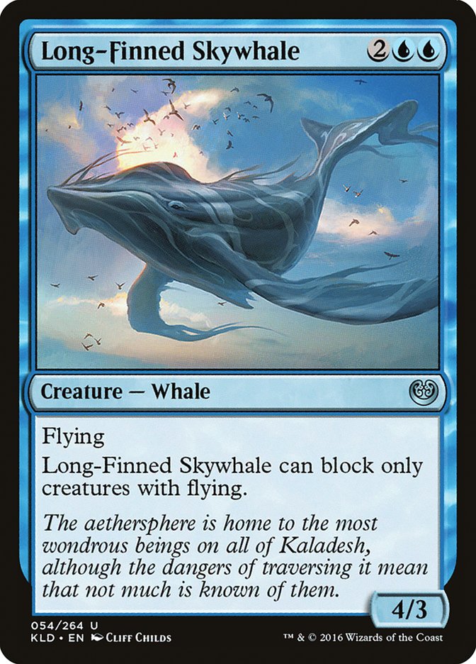 Long-Finned Skywhale [Kaladesh] | Game Grid - Logan