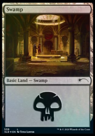 Swamp (Rogues) (559) [Secret Lair Drop Promos] | Game Grid - Logan