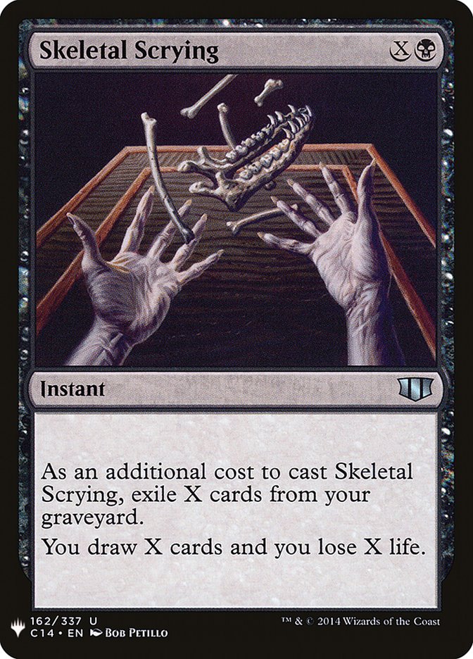 Skeletal Scrying [Mystery Booster] | Game Grid - Logan