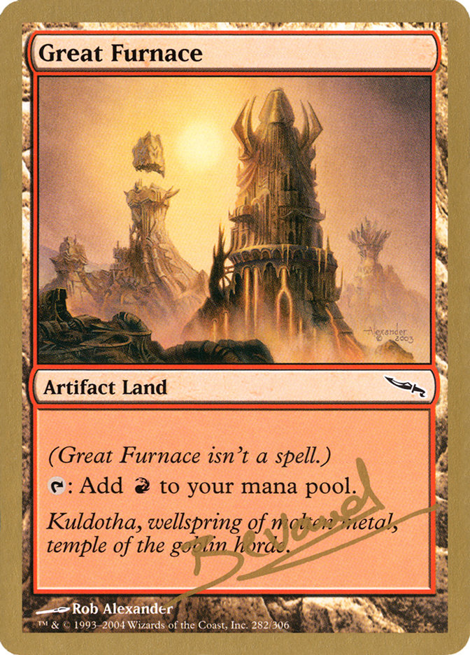 Great Furnace (Manuel Bevand) [World Championship Decks 2004] | Game Grid - Logan