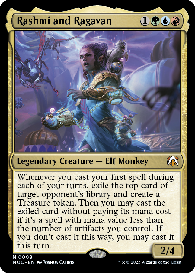 Rashmi and Ragavan [March of the Machine Commander] | Game Grid - Logan