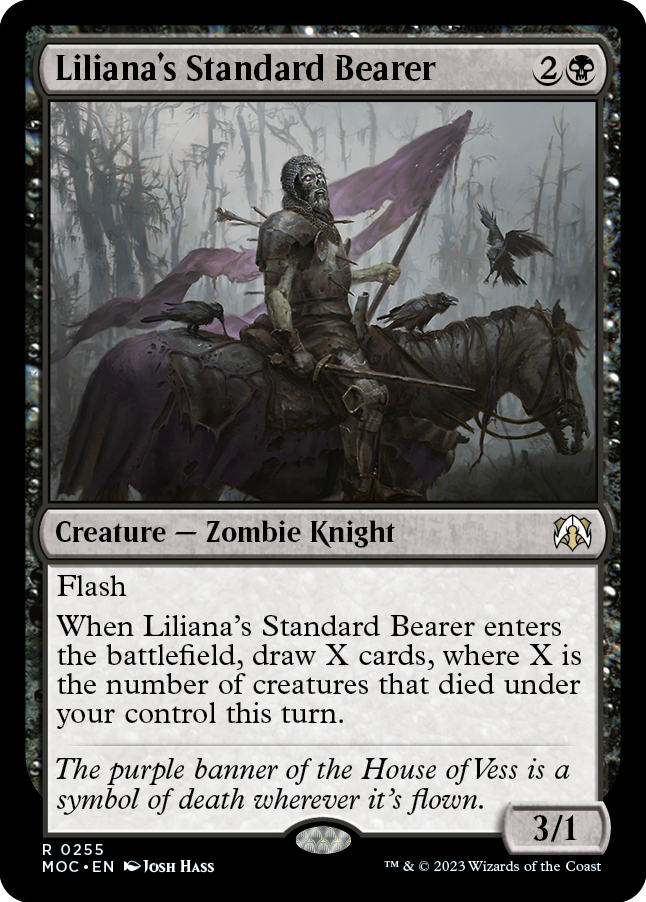 Liliana's Standard Bearer [March of the Machine Commander] | Game Grid - Logan