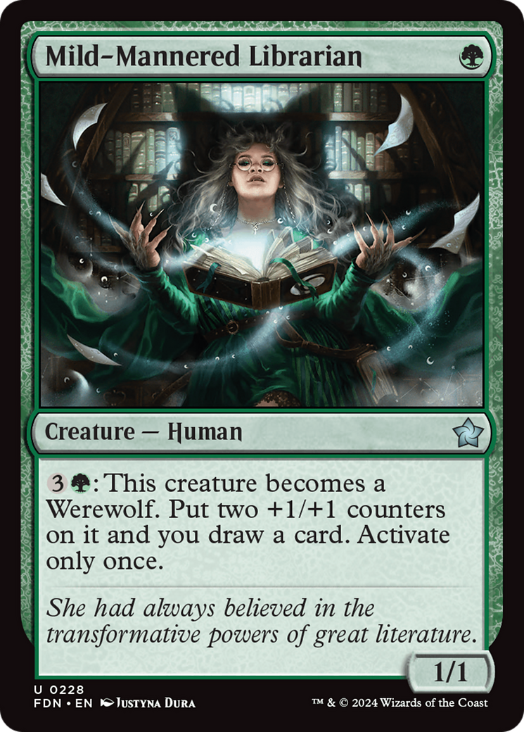 Mild-Mannered Librarian [Foundations] | Game Grid - Logan