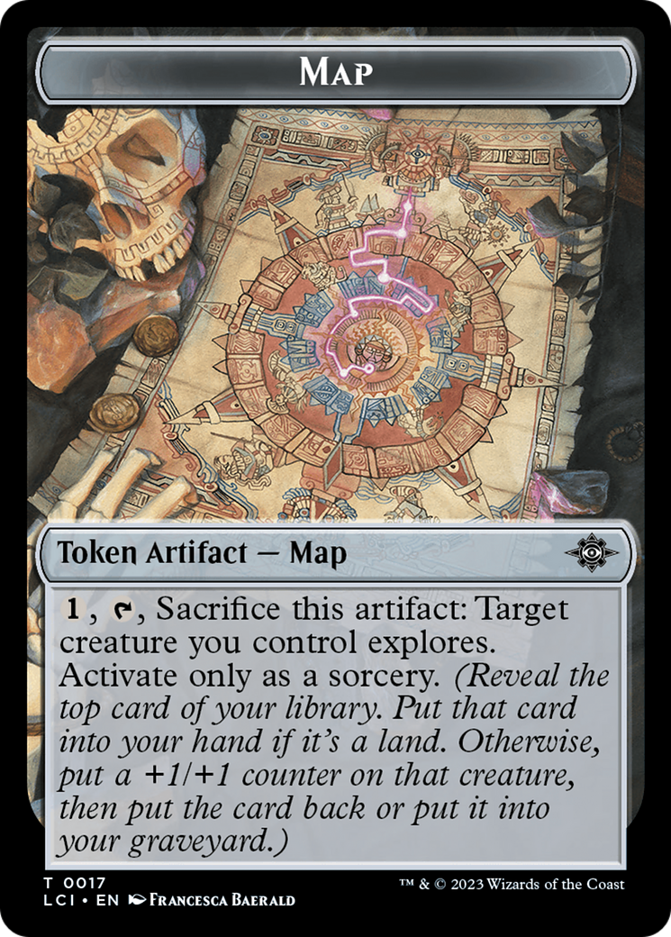 Map Token [The Lost Caverns of Ixalan Tokens] | Game Grid - Logan